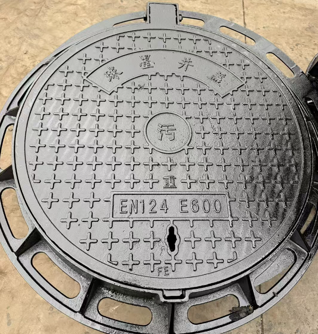 华容球墨铸铁五防井盖展示